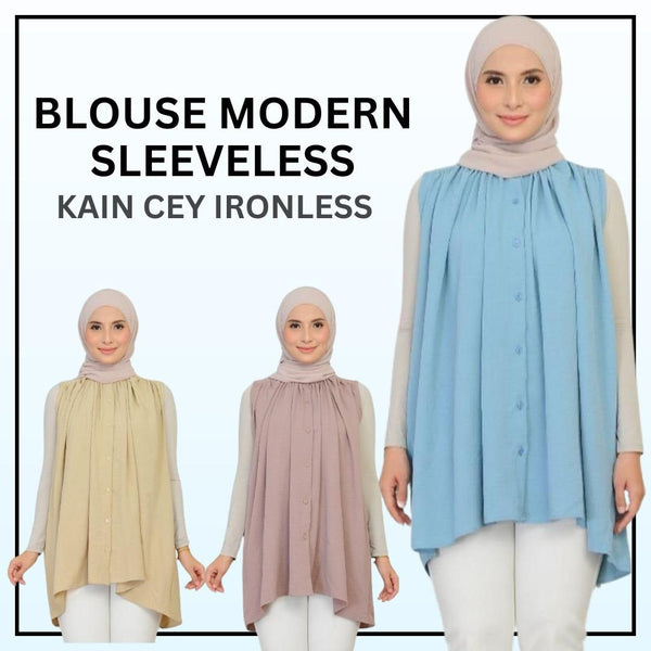 Blouse Modern Sleeveless